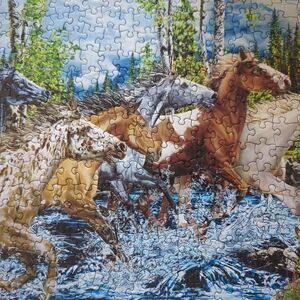 Glow In The Dark Puzzle 500 Complete